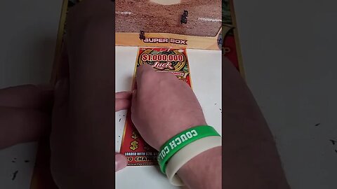 Lucky $1,000,000 Scratch Off Ticket!