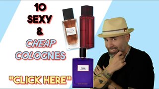 10 Sexy and Cheap Colognes YOU MUST TRY!