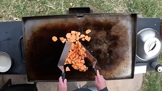 A Holiday Favorite | Candy Yams On The Blackstone Griddle