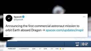 US billionaire buys SpaceX flight to orbit with 3 others