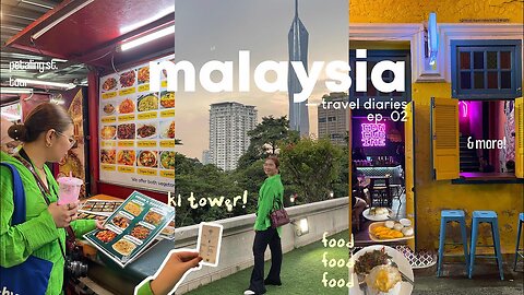 MALAYSIA travel vlog 🇲🇾 Let's explore Bukit Bintang! KL Tower, Petaling St., Pavilion & more! ✨