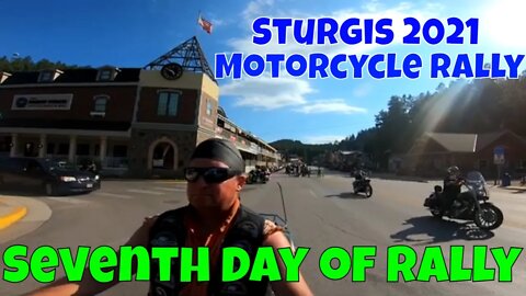 Sturgis Motorcycle Rally - Iron Mountain Road - SEVENTH DAY of Rally