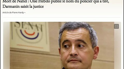 Mort de Nahel : Oise Hebdo publie le nom du policier qui a tiré, Darmanin saisit la justice