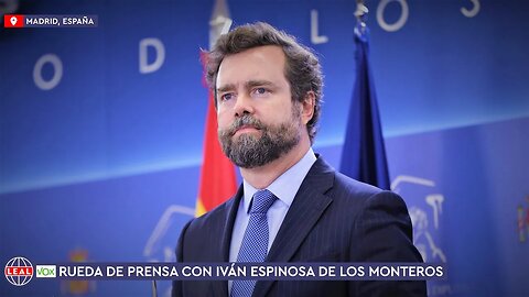 🇪🇸 VOX · Rueda de Prensa con Iván Espinosa de los Monteros en el Congreso (13 dic 2022)