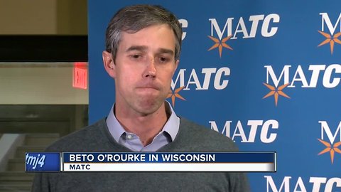 Potential 2020 candidate Beto O'Rourke planning two stops in Wisconsin Friday