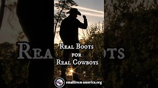 Real Boots for Real Cowboys Apex Boots Co #cowboyboots #smalltownamerica #youtubeshorts
