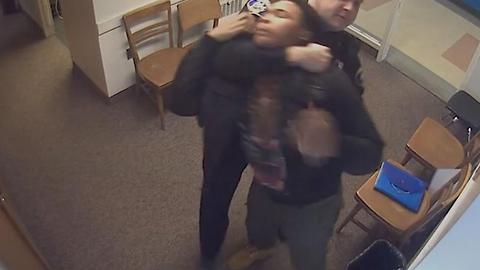 Police Officer Chokes Out High School Student