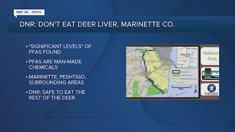 DNR: Don't eat deer liver in Marinette area