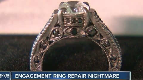 Woman claims Local Jewelry store damaged ring beyond repair