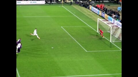 Cristiano Ronaldo's Penalty Kick (Juventus vs ACF Fiorentina)