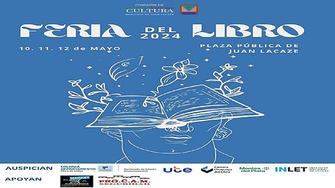 Feria del Libro en Juan Lacaze, Colonia - 10, 11 y 12 de mayo 2024 - Algunas exposiciones (Uruguay)