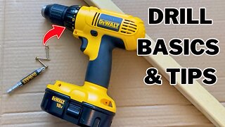 How to Use a Drill - Parts of a Drill and Basics