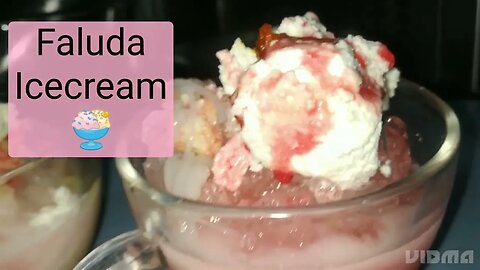 Faluda ice cream।Faluda Ice cream kese banti hai। फालूदा आइसक्रीम बनाने की विधि।@cookingphoenix