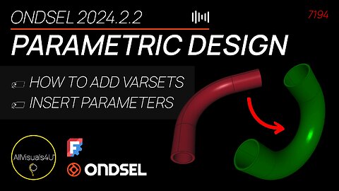 🔥 PARAMETRIC Modeling - Ondsel Tutorial - Create Parametric Designs - FreeCAD Parameters - VarSets