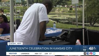 Juneteenth celebration in Kansas City