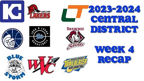 2023-2024 NJCAA Central District Week 4 Recap