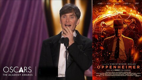 Cillian Murphy accepts Academy Award for Best Actor in 'Oppenheimer' #viral #best #2024