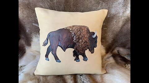 Bison in Leather Arts