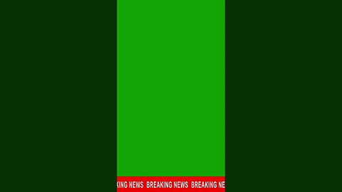 Breaking News Animated Lower Banner Green Screen Overlay