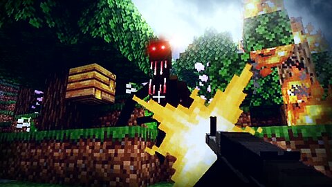 fighting my demons | HORROR MINECRAFT W/GUNS