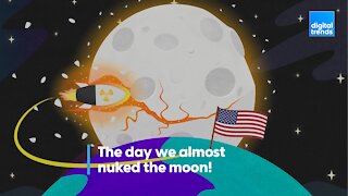 The day we almost nuked the moon!