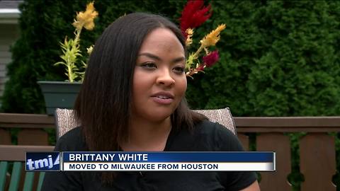 Houston transplant moves to Milwaukee just ahead of Harvey