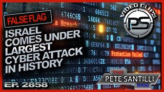 FALSE FLAG - ISRAEL REPORTS WORLDS LARGEST CYBER ATTACK IN HISTORY FROM IRAN
