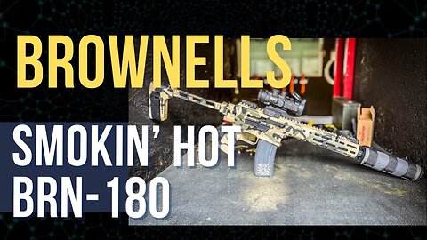 Smoking’ Brownells BRN-180 #brownells #brn180 #shorts