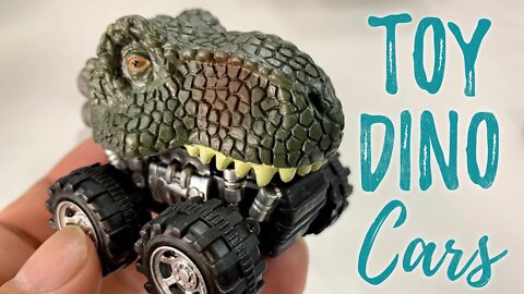 Dinosaur Pull Back Mini Car Kids Toy Set Review