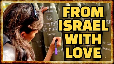 Nikki Haley Writes LOVE LETTER on ISRAELI MISSILE