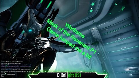 Warframe: Mask of the Revenant - Game jumped me a bit - P1