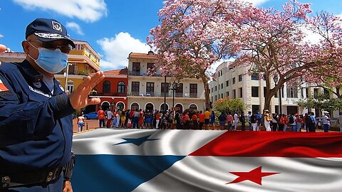 Accidentally joined a protest in Panama 🇵🇦