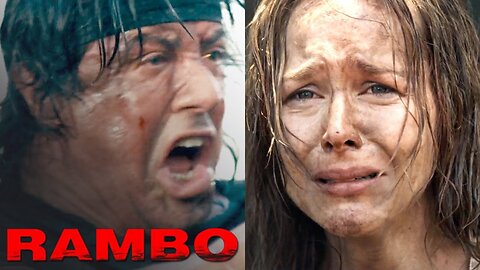 Final Bloody Battle' Scene | Rambo