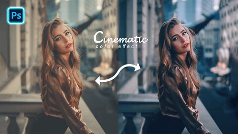 Easy Color Grading Photoshop | Cinematic Color Effect | #Photoshoptricks | #shorts