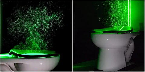 "Toilet plumes" are a thing