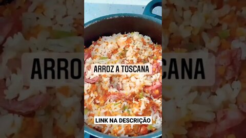 ARROZ A TOSCANA 😍😋 | Receitas #Shorts