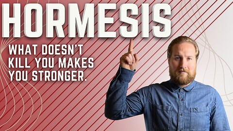 HORMESIS DEFINITION?| With Dr. Isaiah Crevier.