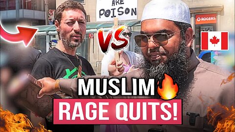 😱🔥Muslim Rage QUITS Debate❗v/s Anti Vaxx Christian! 🇨🇦 Find Out!!