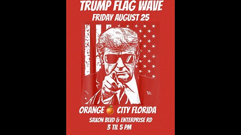 Trump Flag Wave this Friday