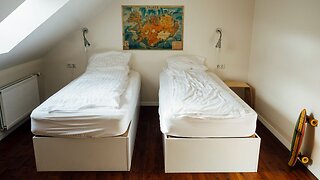 Half of Americans who live with their partner would sleep in separate beds