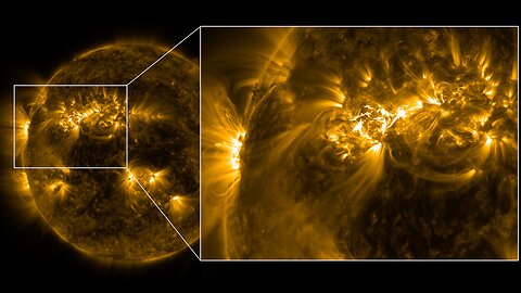 Sun Produces Sparkling Flare on May 19, 2022