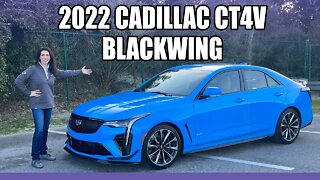 Is The 2022 Cadillac CT4V Blackwing Sports Sedan Better Than The Germans?