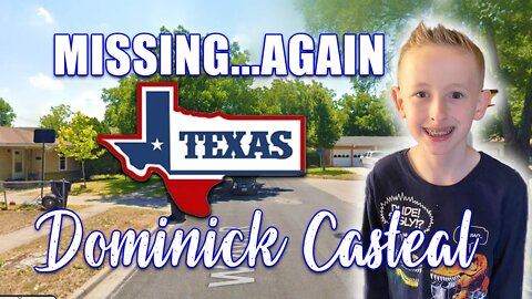 💥 FOUND SAFE 💥- 11-year-old Dominick Casteal is MISSING......AGAIN?!?!?! TEMPLE TEXAS