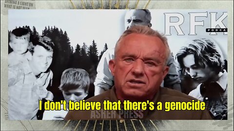 “There's No Gaza Genocide” - IDF has protected civilians better than any army in history” -RFK Jr