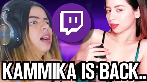 Kimmikka is BACK! Unbanned after having sex on Twitch stream!