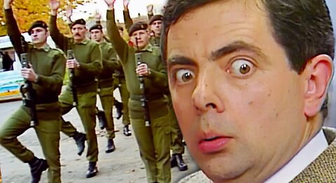 Mr Bean | Army | Comedy Videos
