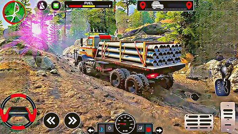 Cargo Mud Truck Driving - Offroad Jeep Derby Mud and Rocks Driver 2023 - Android GamePlay