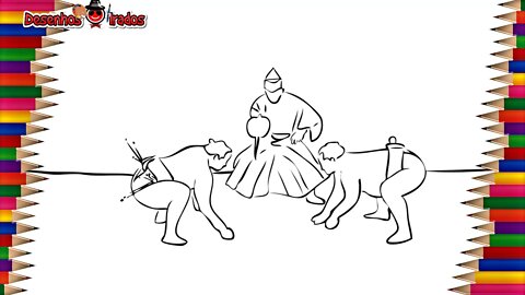 Sumô Arte Marcial Japonesa | Japanese Martial Art Sumo | Desenhos Irados Nº 20 | 2021