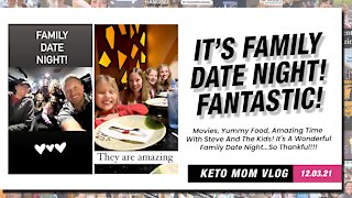 Everybody Had Fun! Our Wonderful Family Date Night! | Keto Mom Vlog
