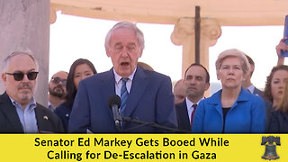 Senator Ed Markey Gets Booed While Calling for De-Escalation in Gaza